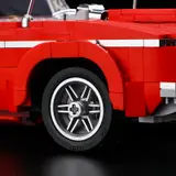 Low rider wheel arch, tire, smooth fender.