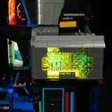 Backlit display interface.