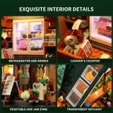 Farm Store interior close-ups.