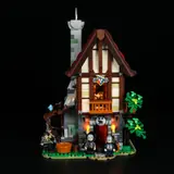 Forge Master's lit entrance.