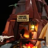Mine entrance close-up.