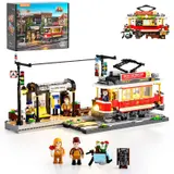 Lumibricks L9084 Heritage Tram and Station set.