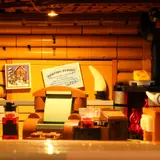 Lumibricks F9018 interior desk detail.