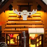 Lumibricks F9018 antlers and window.