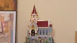 Front view of unlit Lumibricks castle.