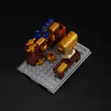 Modular treasure display micro-build.