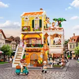 Lumibricks Trattoria in urban setting.