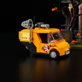 Ghost-hunting van detail.