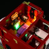Layered interior lighting overview.