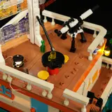 Rooftop telescope, lanterns