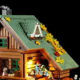 Roof dormer, lit balcony