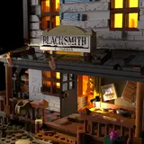 Blacksmith facade detail