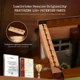 Lumibricks patented cord management part.