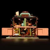 Open cross-section of the 'Gold Rush Hotel'.