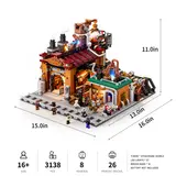 Lumibricks factory specs: dimensions, pieces, lights.
