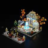 Modular Pocket Garden, illuminated.