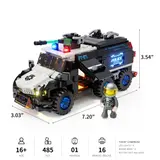 Infographic of convoy dimensions and specs.