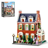 Box and assembled Redbrick Row House.