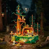 Lit model in forest