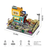 Skate park build metrics.
