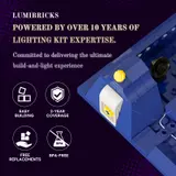Lumibricks lighting kit features.