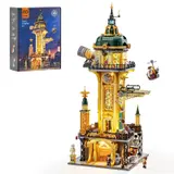 Lumibricks Steampunk Watch Tower F9070 with box.