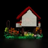 Rear illuminated Hen House.