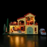 Illuminated interior cutaway.