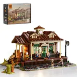 Lumibricks F9039 train station model.