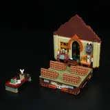 Interior module with detached altar and pews.