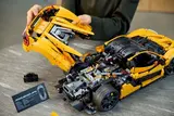 Close-up of Lego McLaren P1 engine reveal