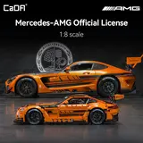 CaDA Mercedes-AMG GT3 C64008W 1:8 scale model comparison.