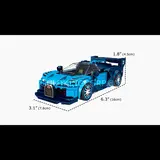 Vision GT Mini Sports Car in display case