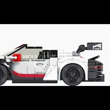 Sports car side view.