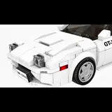 RX7 FC35 front view with headlights.