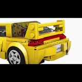 RX7 model rear view with spoiler.