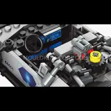 DeLorean cockpit detail.