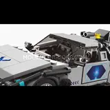 DeLorean front profile.