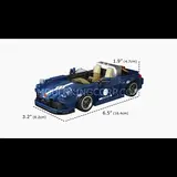 Mould King 911 Targa dimensions