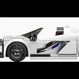 Side profile of the 650S Spider model