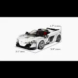 Dimensions of the 650S Spider model