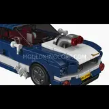 Mould King Mustang front view.
