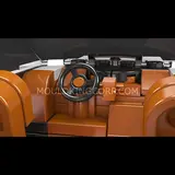 Evoque interior through windshield.