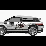 Evoque model rear view.