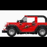 Mould King Wrangler rear-side view.