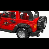 Mould King Wrangler model dimensions.