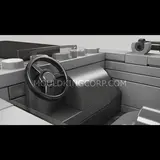 Mould King Charger interior.