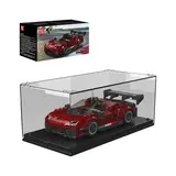 Mould King F296 GT3 model in display case with box.