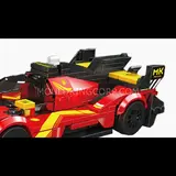 Hypercar rear section