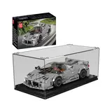 Mould King Huayra Imola Supercar 27091 with box and display case.